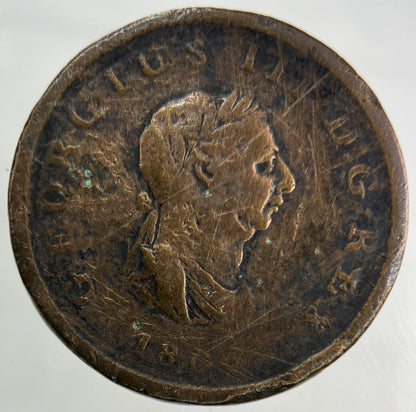 1806 George III 3rd Half-Penny Coin | Collectable Grade