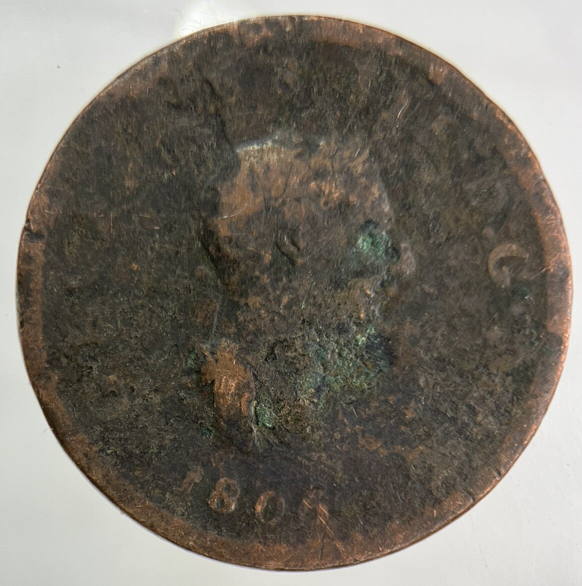 1806 George III 3rd Half-Penny Coin | Collectable Grade