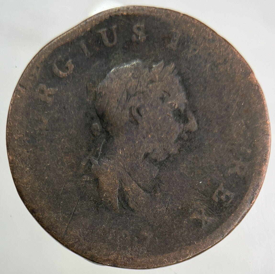 1807 George III 3rd Half-Penny Coin | Collectable Grade