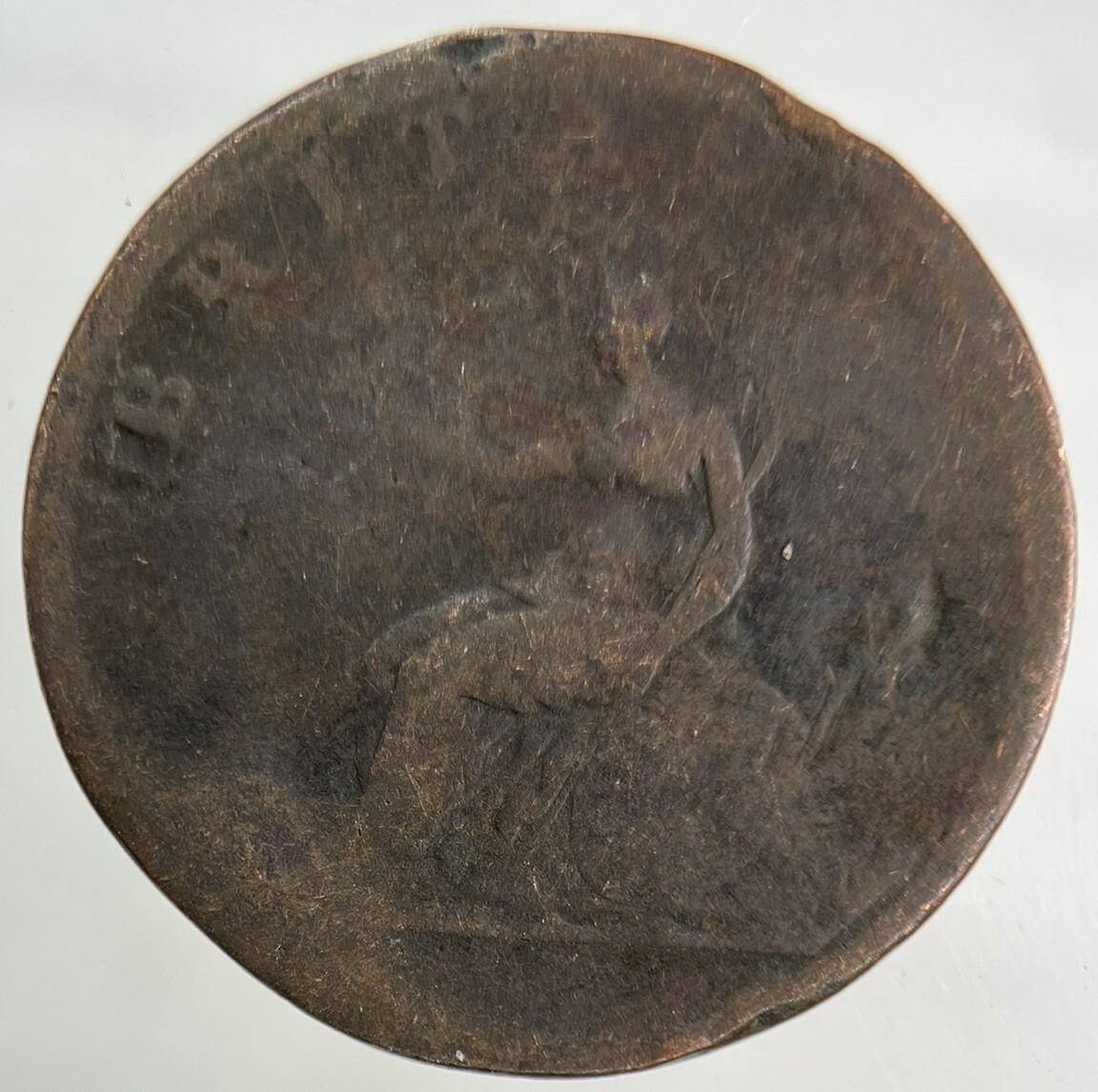 1807 George III 3rd Half-Penny Coin | Collectable Grade