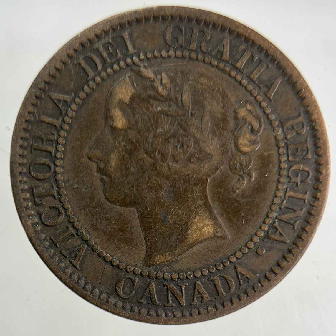 1859 Canada One Cent Coin | Fine Collectable Grade