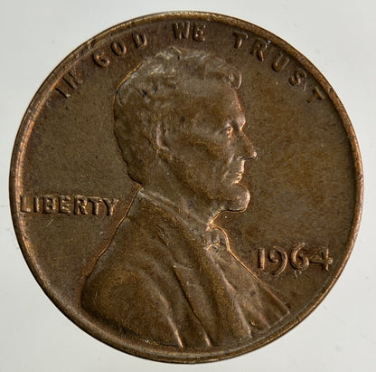 1964 US USA Lincoln One Cent Coin | Fine Collectable Grade