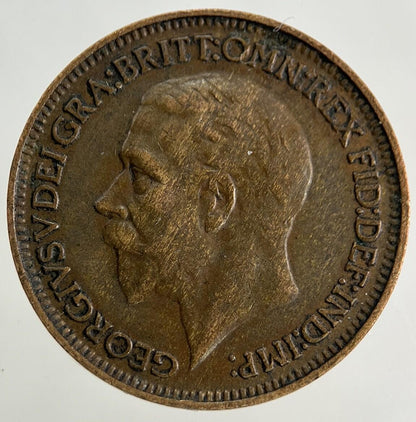 1927 George V Farthing Coin | Fine Collectable Grade