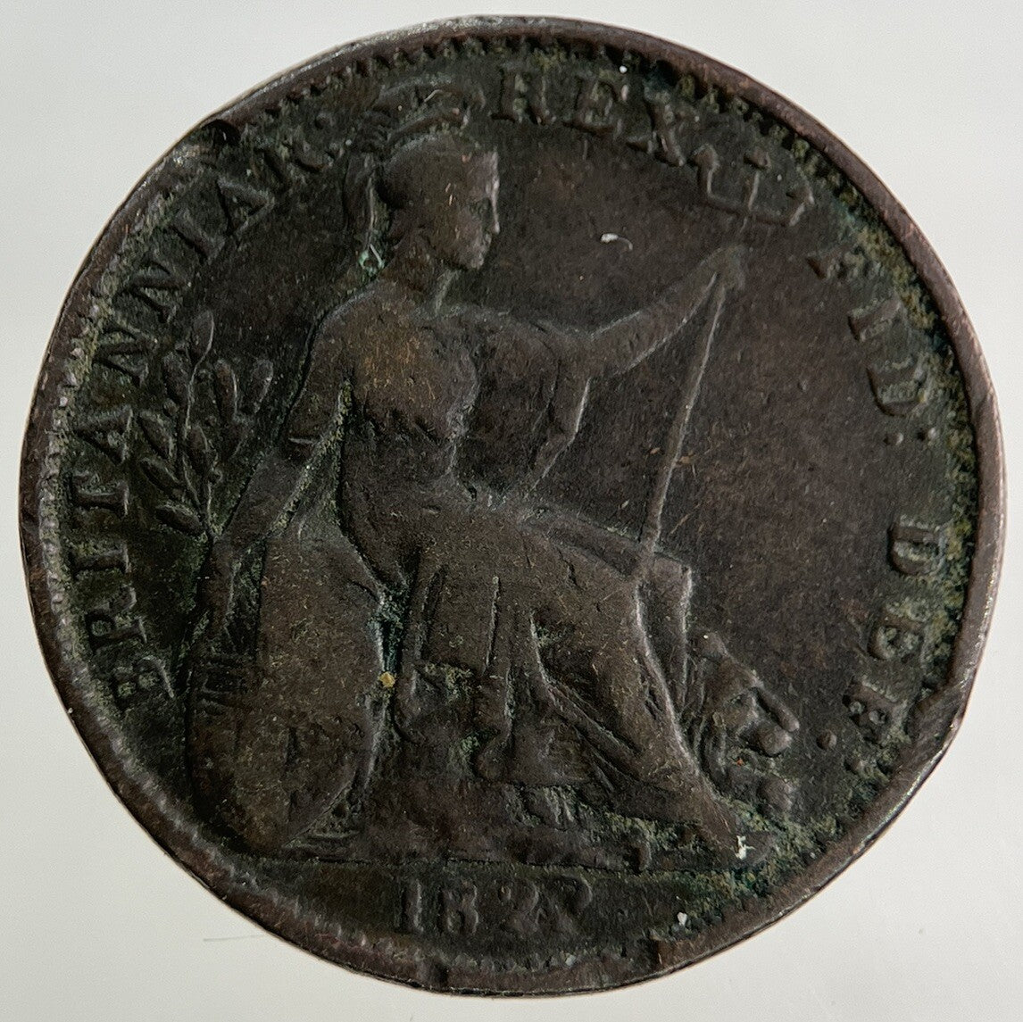 1822 George IV Farthing Coin | Fine Collectable Grade