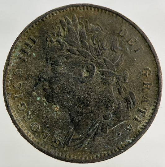 1822 George IV Farthing Coin | Fine Collectable Grade