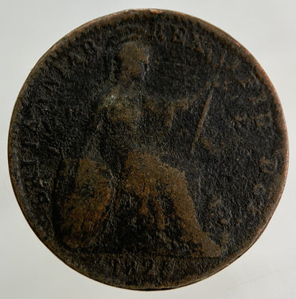 1825 George IV Farthing Coin | Fair Grade