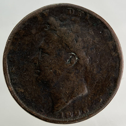 1826 George IV Farthing Coin | Fair Grade