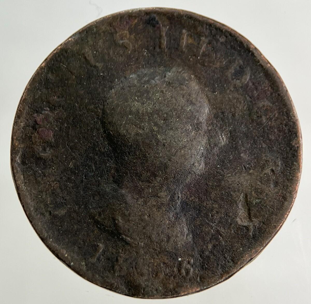 1806 George III 3rd Farthing Coin | Fair Grade