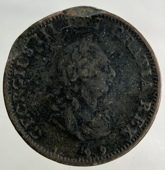 1799 George III 3rd Farthing Coin | Collectable Grade