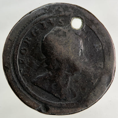 1722 George I 1st Farthing Coin | Collectable Grade