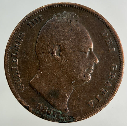 1831 William IV Farthing Coin | Collectable Grade
