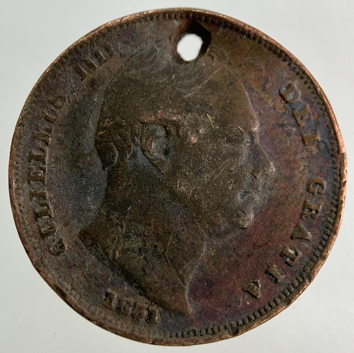 1831 William IV Farthing Coin | Collectable Grade
