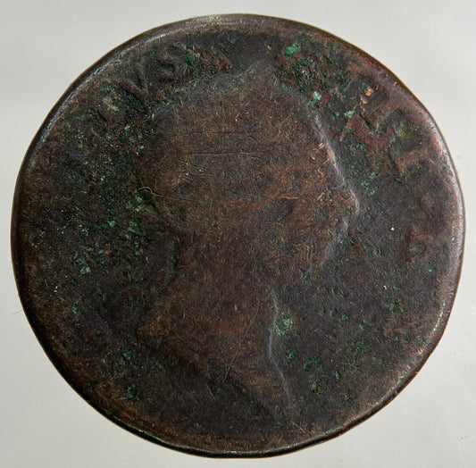1766 Irish Half-Penny Coin | Collectable Grade