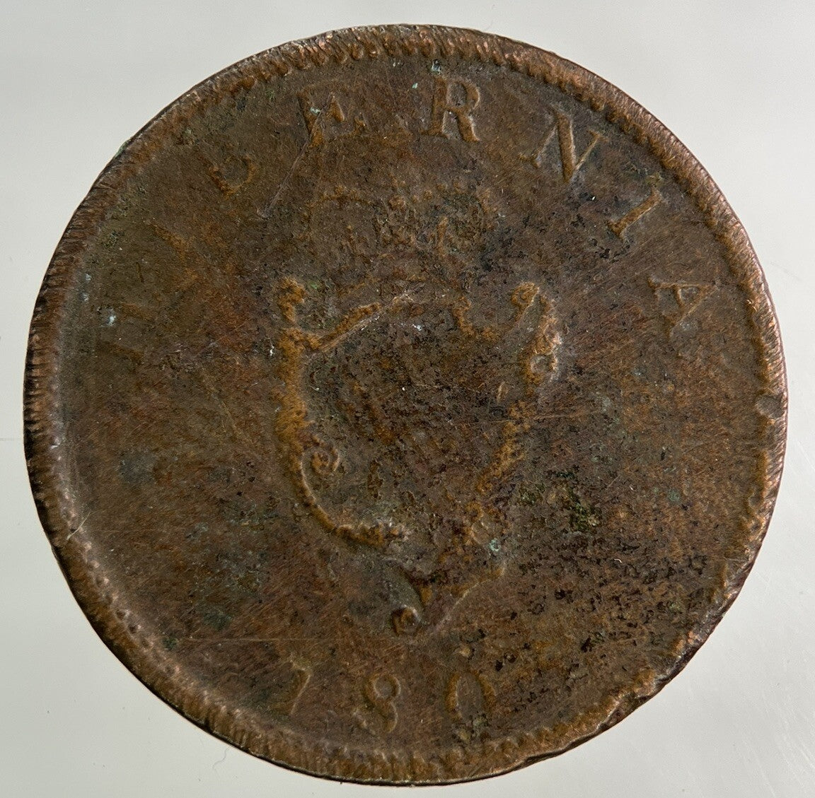 1805 Irish Half-Penny Coin | Collectable Grade