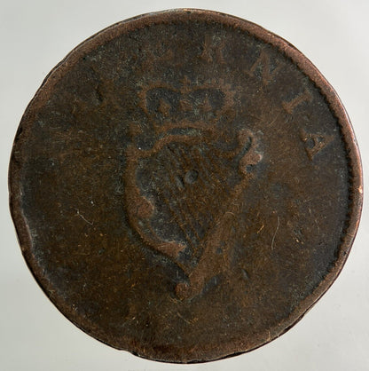 Irish Half-Penny Coin | Collectable Grade