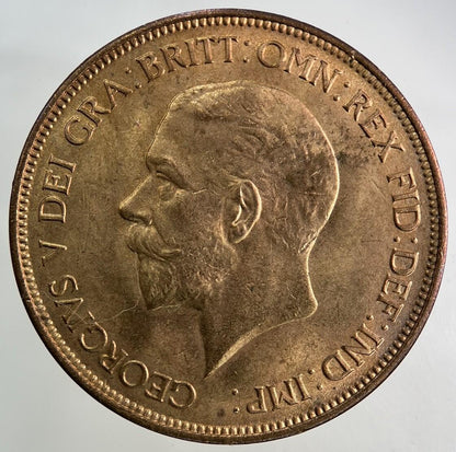 1936 George V One Penny Coin | Very Fine Grade