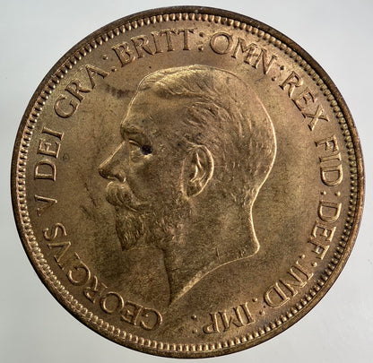 1936 George V One Penny Coin | Very Fine Grade