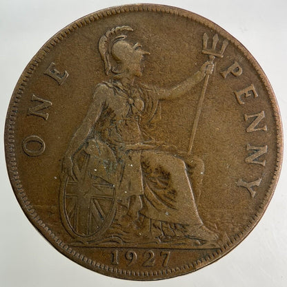 1927 George V One Penny Coin | Fine Collectable Grade