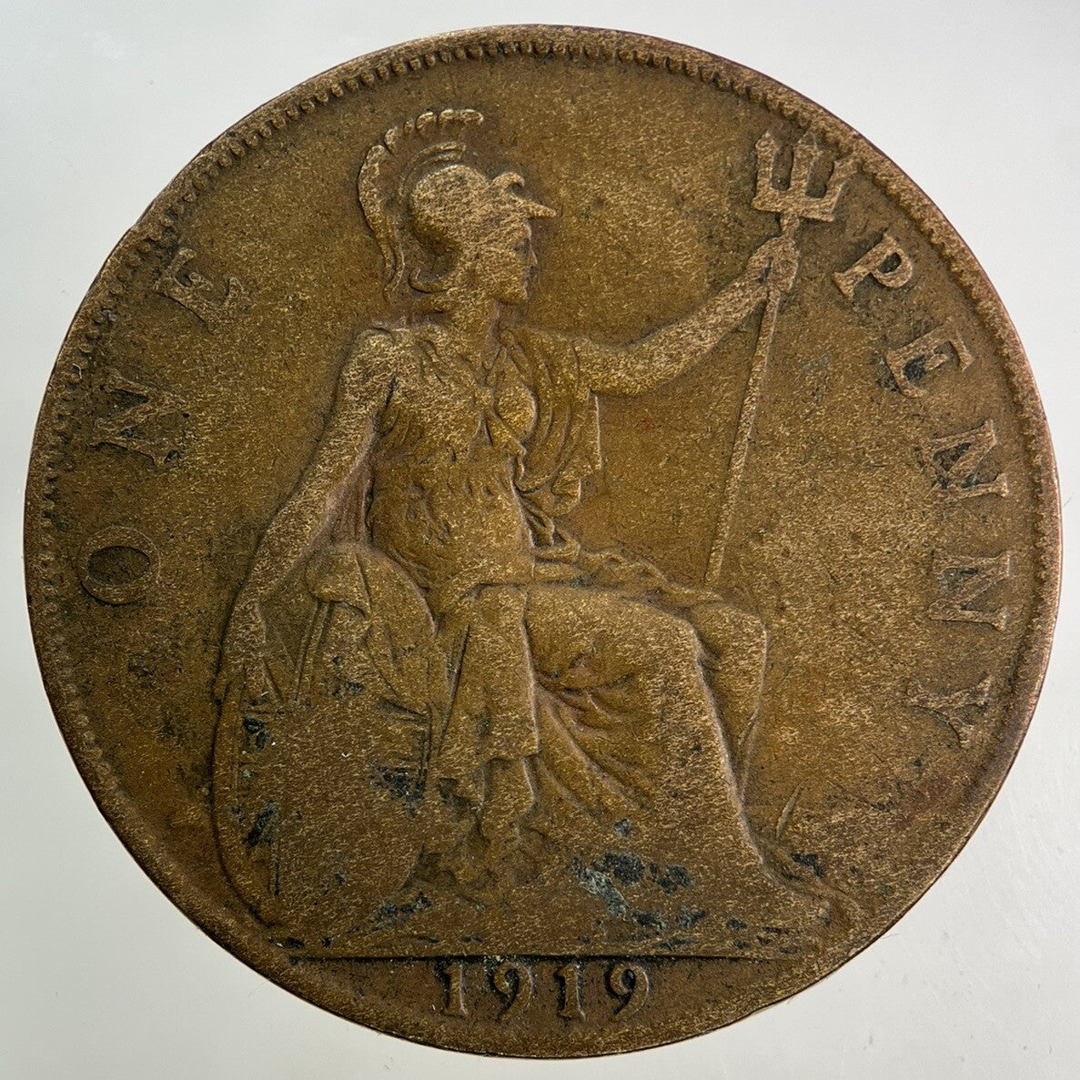 1919 George V One Penny Coin | Collectable Grade