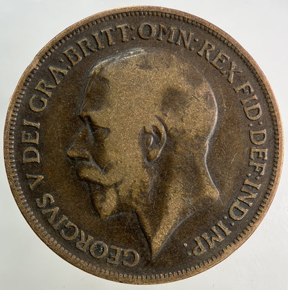 1918 George V One Penny Coin | Collectable Grade