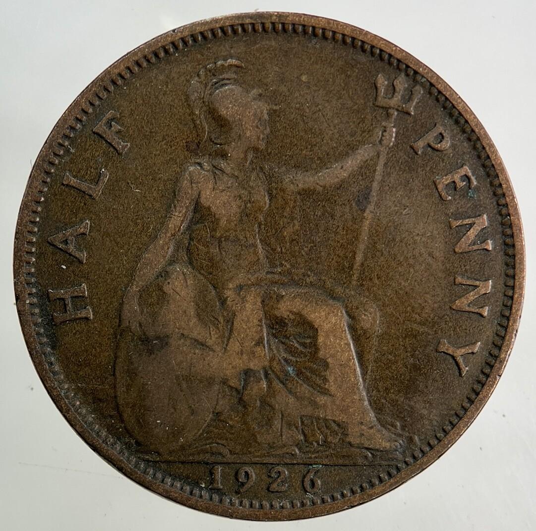 1926 George V Half-Penny Coin | Collectable Grade