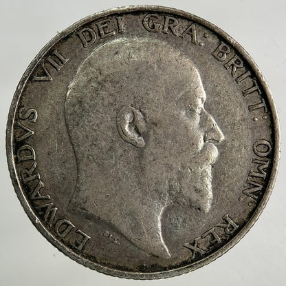 1902 Edward VII Shilling Silver Coin | Fine Collectable Grade