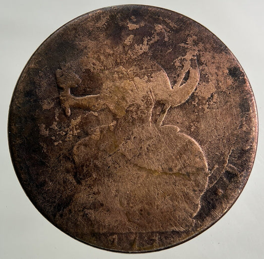 1775 George III 3rd Half-Penny Coin | Collectable Grade