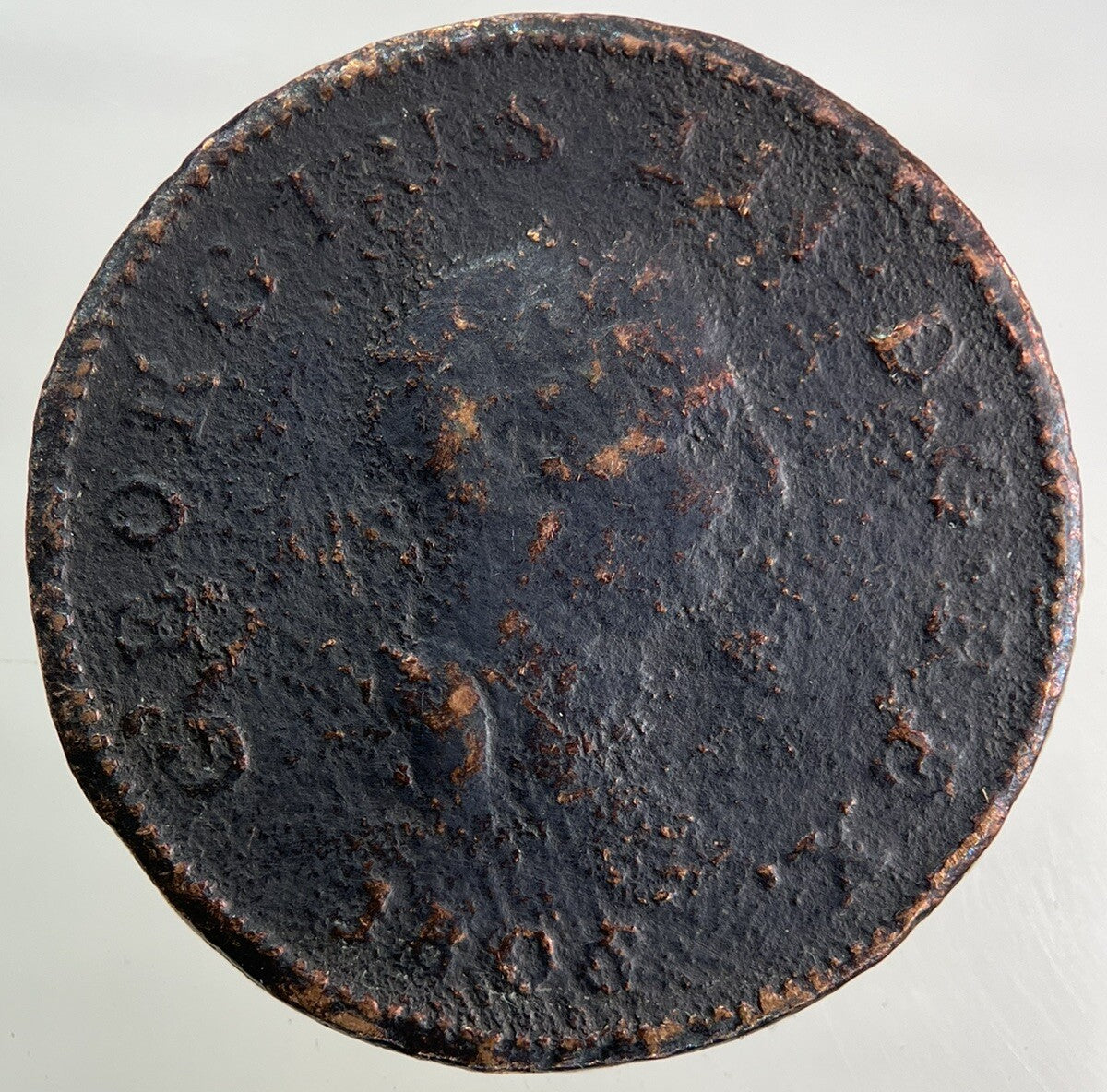 1806 George III 3rd Half-Penny Coin | Collectable Grade