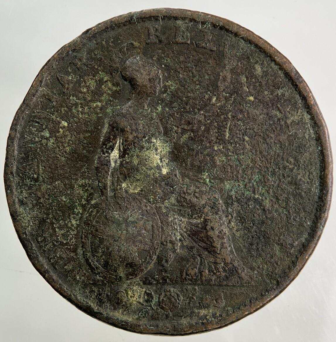 1831 William IV Half-Penny Coin | Collectable Grade