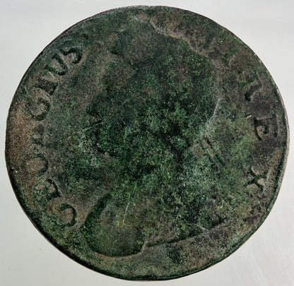 British George II 2nd Half-Penny Coin | Collectable Grade