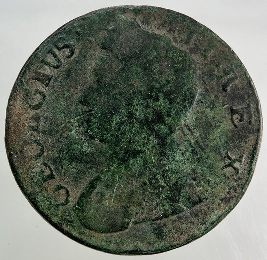 British George II 2nd Half-Penny Coin | Collectable Grade