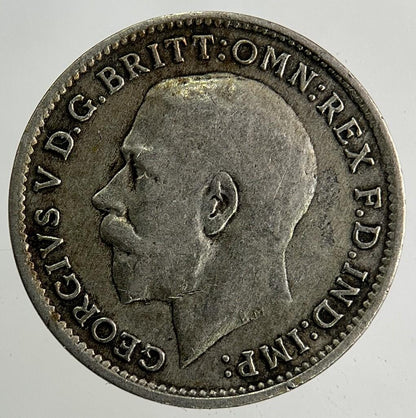 1921 George V Threepence Silver Coin | Fine Collectable Grade