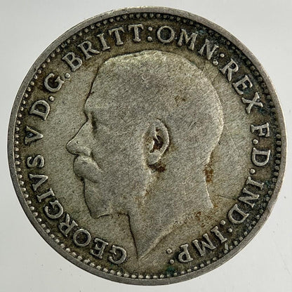 1921 George V Threepence Silver Coin | Fine Collectable Grade