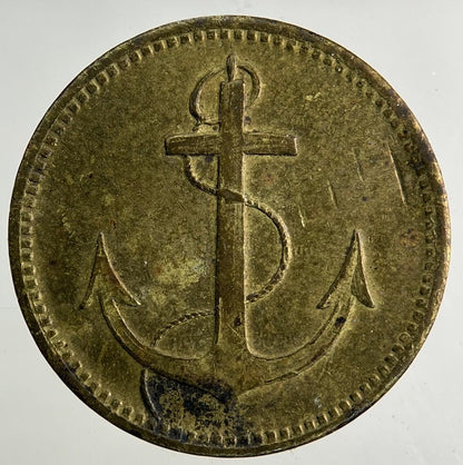 Germany Spiel Marke Anchor Token Coin | Very High Grade