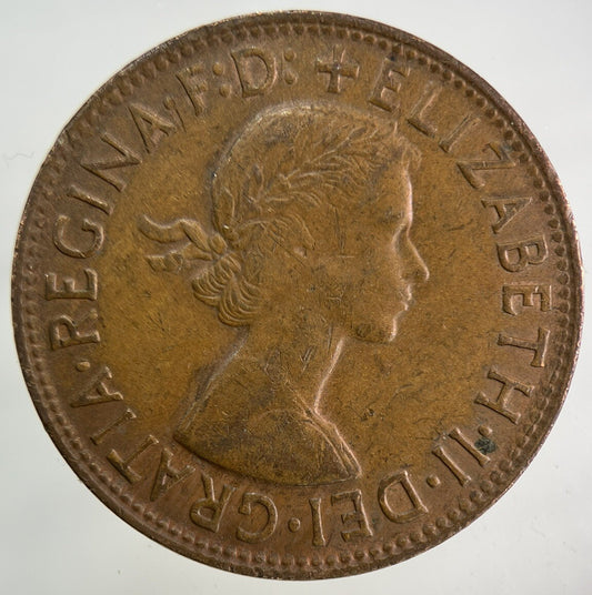 1963 Australia One Penny Coin | Fine Collectable Grade