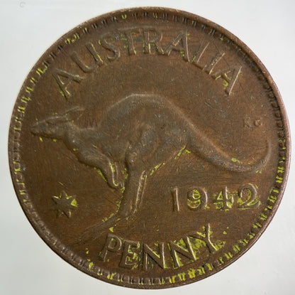 1942 Australia One Penny Coin | Fine Collectable Grade