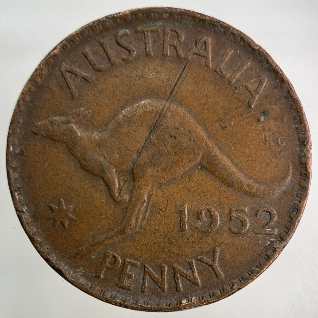 1952 Australia One Penny Coin | Fine Collectable Grade
