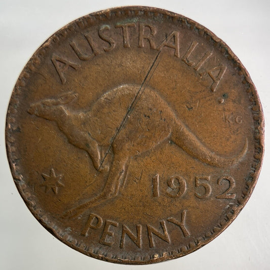 1952 Australia One Penny Coin | Fine Collectable Grade