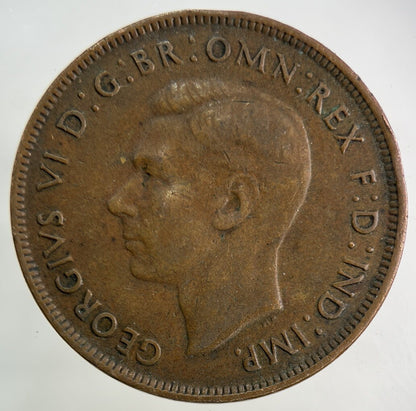 1944 Australia One Penny Coin | Fine Collectable Grade