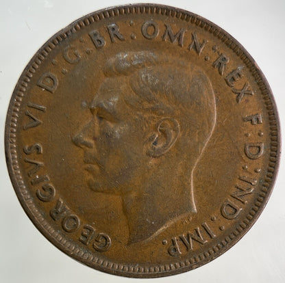 1939 Australia One Penny Coin | Fine Collectable Grade