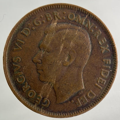 1951 Australia Half-Penny Coin | Collectable Grade