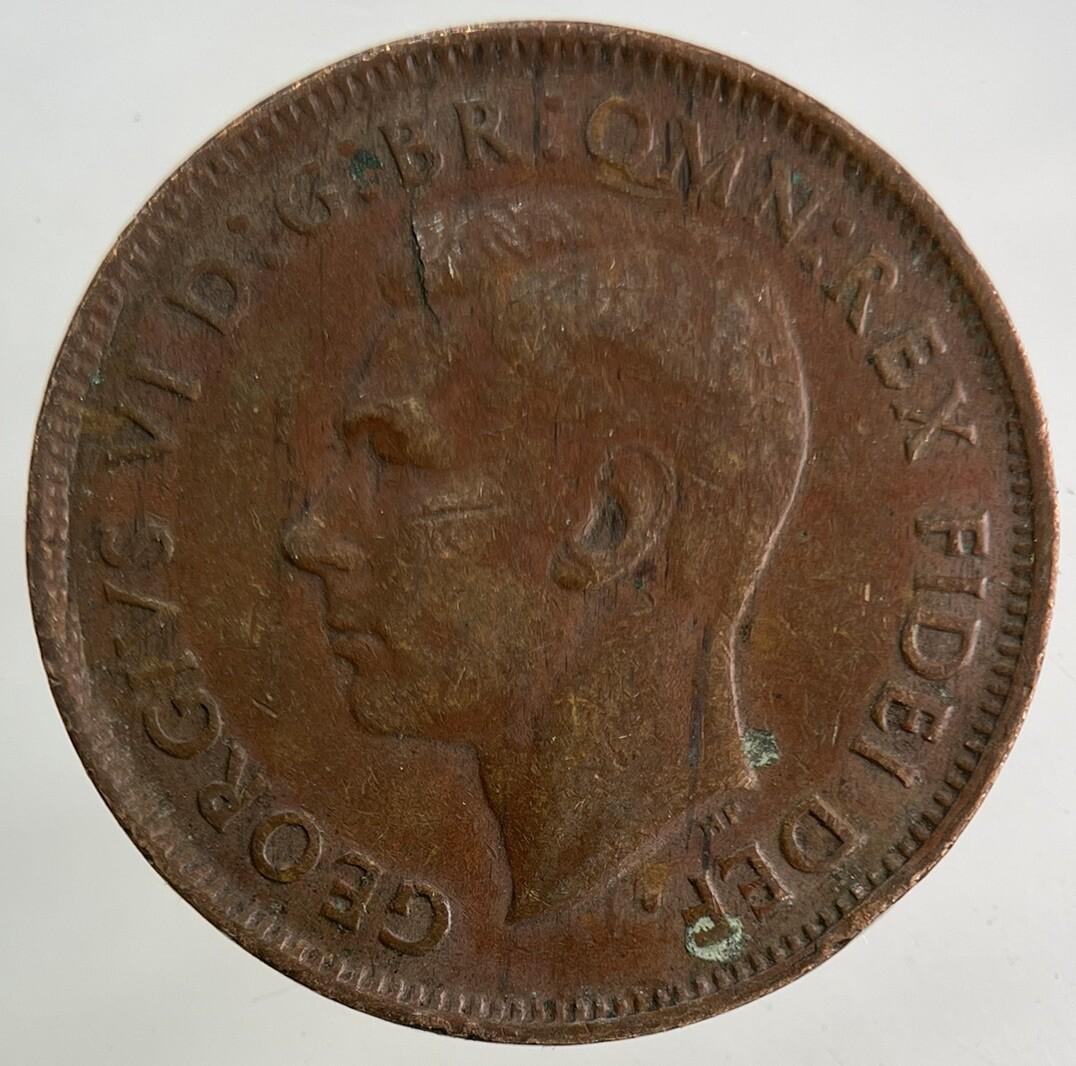 1951 Australia Half-Penny Coin | Collectable Grade