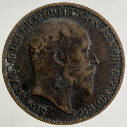 1904 Edward VII Farthing Coin | Collectable Grade