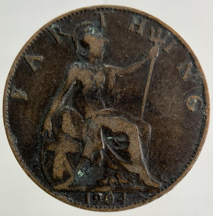 1904 Edward VII Farthing Coin | Collectable Grade