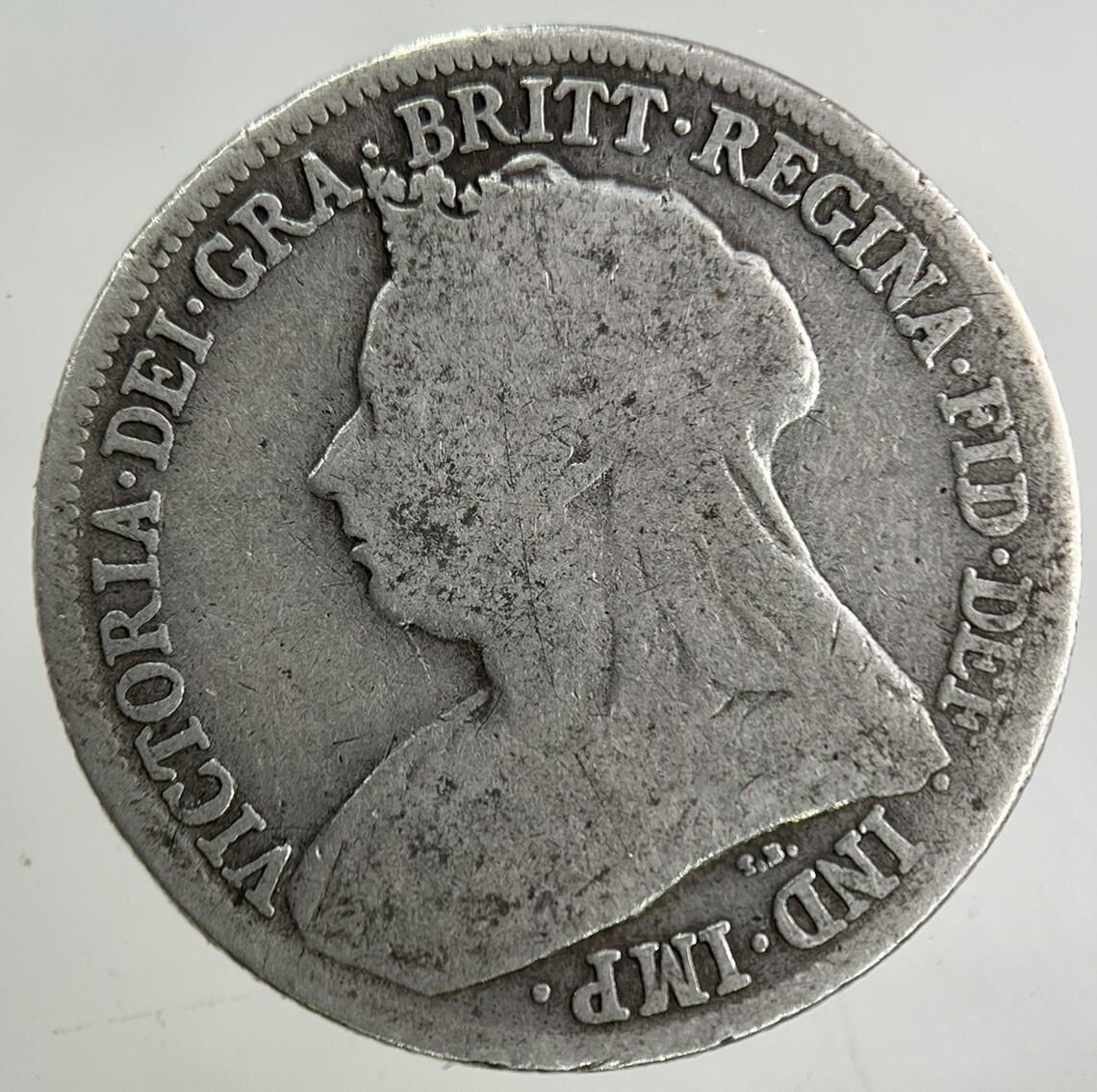 1897 Victoria Silver Shilling Coin | Collectable Grade