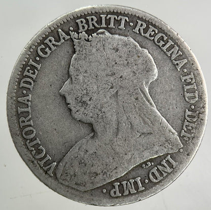 1897 Victoria Silver Shilling Coin | Collectable Grade