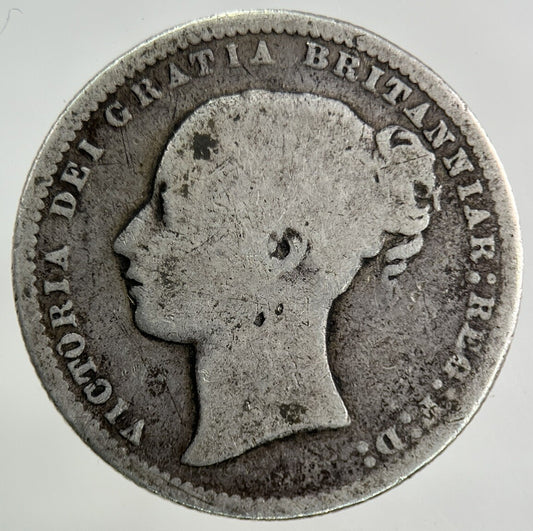 1868 Victoria Silver Shilling Coin | Collectable Grade
