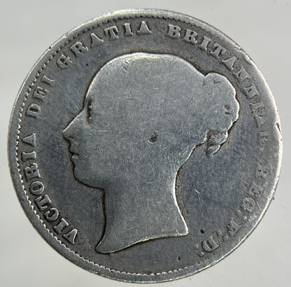 1866 Victoria Silver Shilling Coin | Collectable Grade