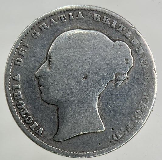 1866 Victoria Silver Shilling Coin | Collectable Grade