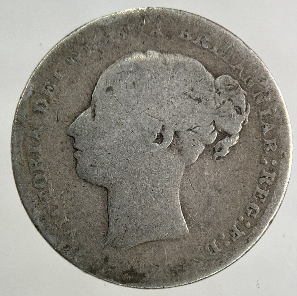 1885 Victoria Silver Shilling Coin | Collectable Grade